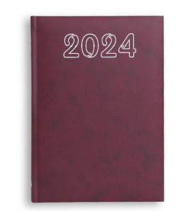 A5 STANDARD 2024 – bordowy