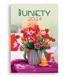 Kalendarz 2024 - Bukiety