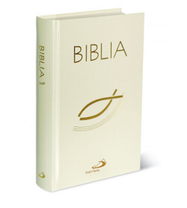 Biblia "z rybką" opr. biała...